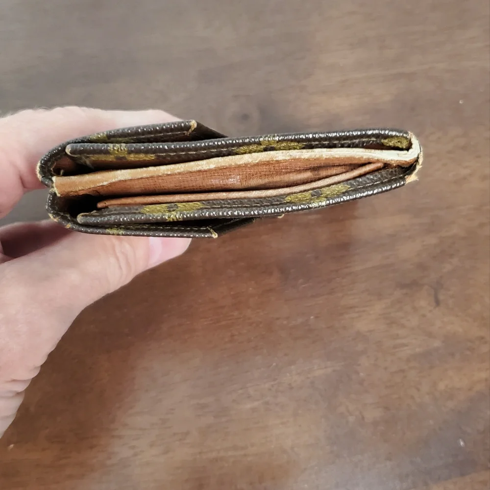 Louis Vuitton Monogram Double Snap Wallet